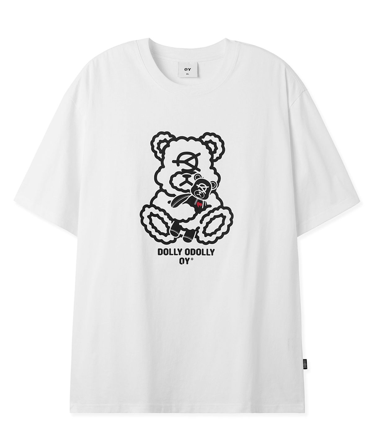 오픈야드(오와이)(OPENYARD(OY)) HUG DOLLY TEE - WHITE