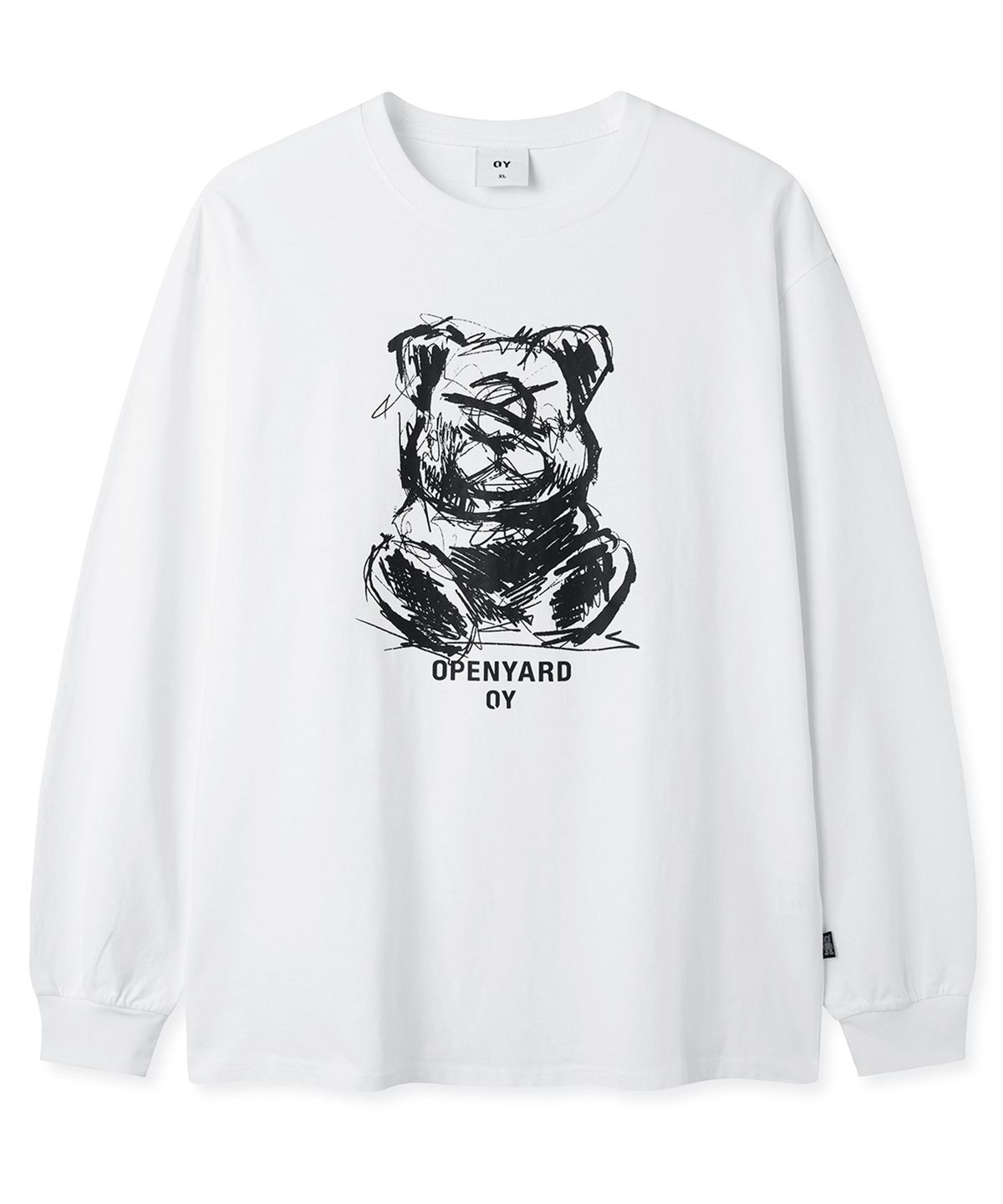 오픈야드(오와이)(OPENYARD(OY)) SKETCH ODOLLY L/S TEE - WHITE