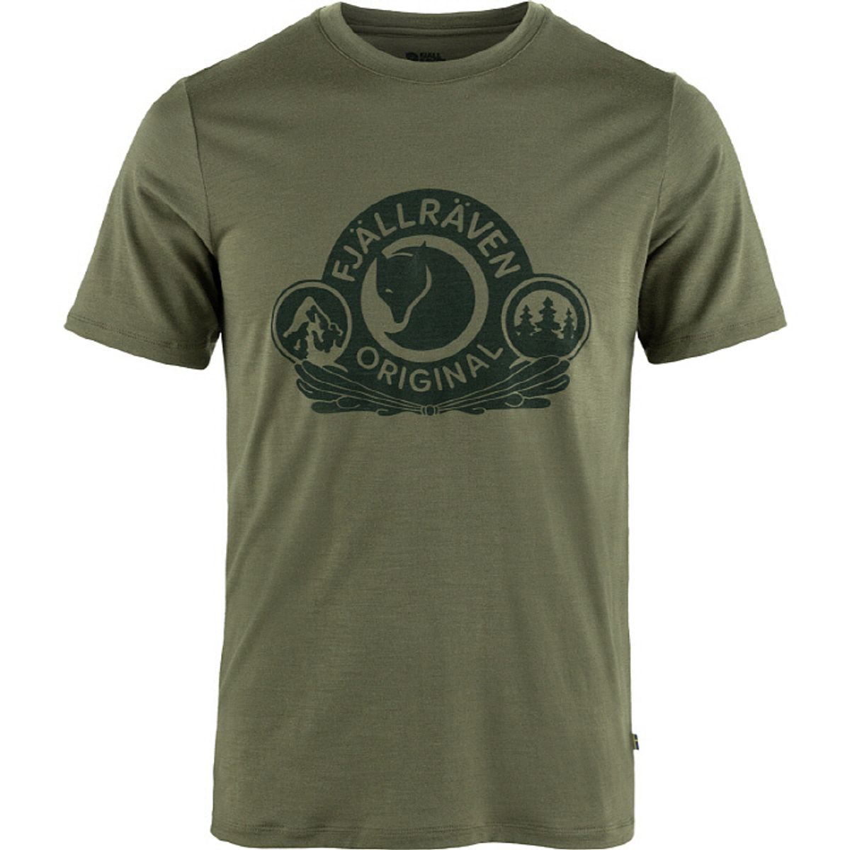 피엘라벤(FJALLRAVEN) 아비스코 울 클래식 티셔츠 (84117)