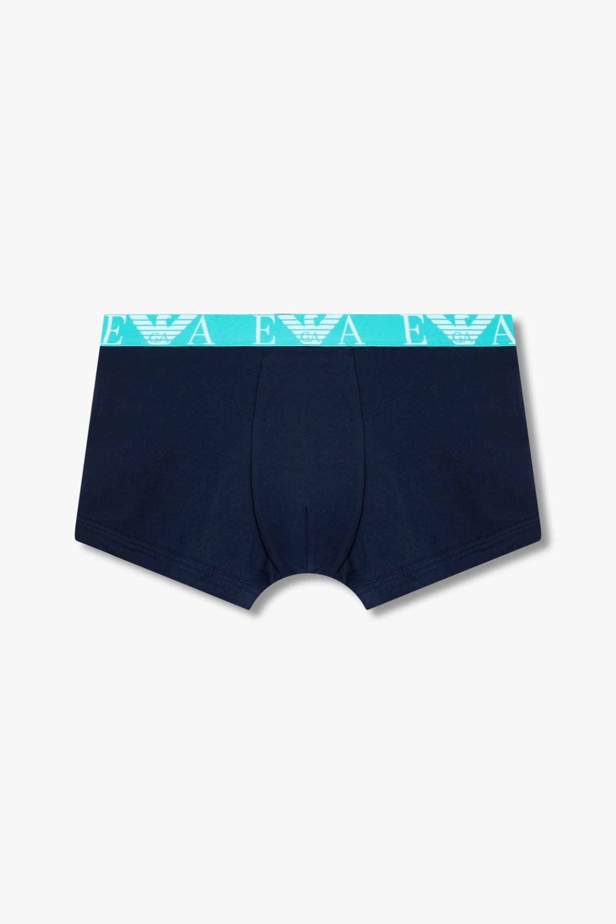 엠포리오 아르마니 언더웨어(EMPORIO ARMANI UNDERWEAR) 남성 이글 로고 밴딩 코튼 드로즈_네이비 0815112304