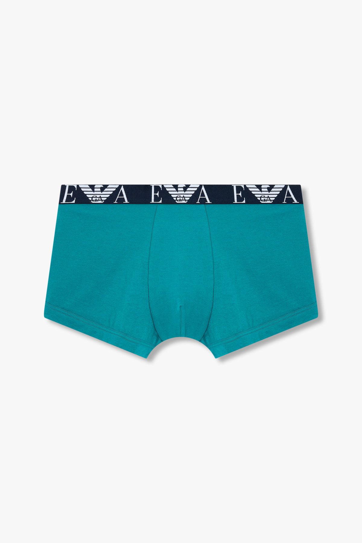 엠포리오 아르마니 언더웨어(EMPORIO ARMANI UNDERWEAR) 남성 이글 로고 밴딩 코튼 드로즈_다크 그린 0815112301