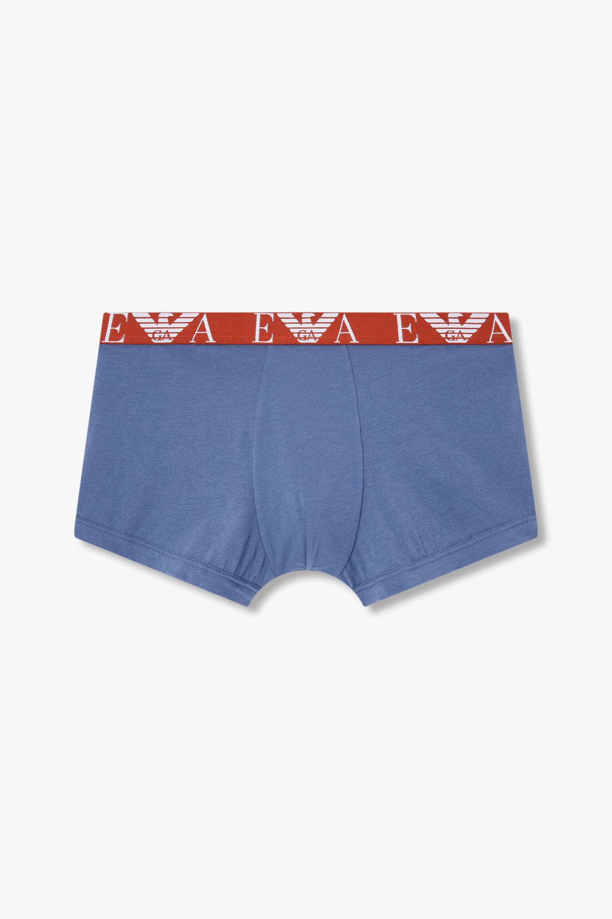 엠포리오 아르마니 언더웨어(EMPORIO ARMANI UNDERWEAR) 남성 이글 로고 밴딩 코튼 드로즈_인디고 0815112307