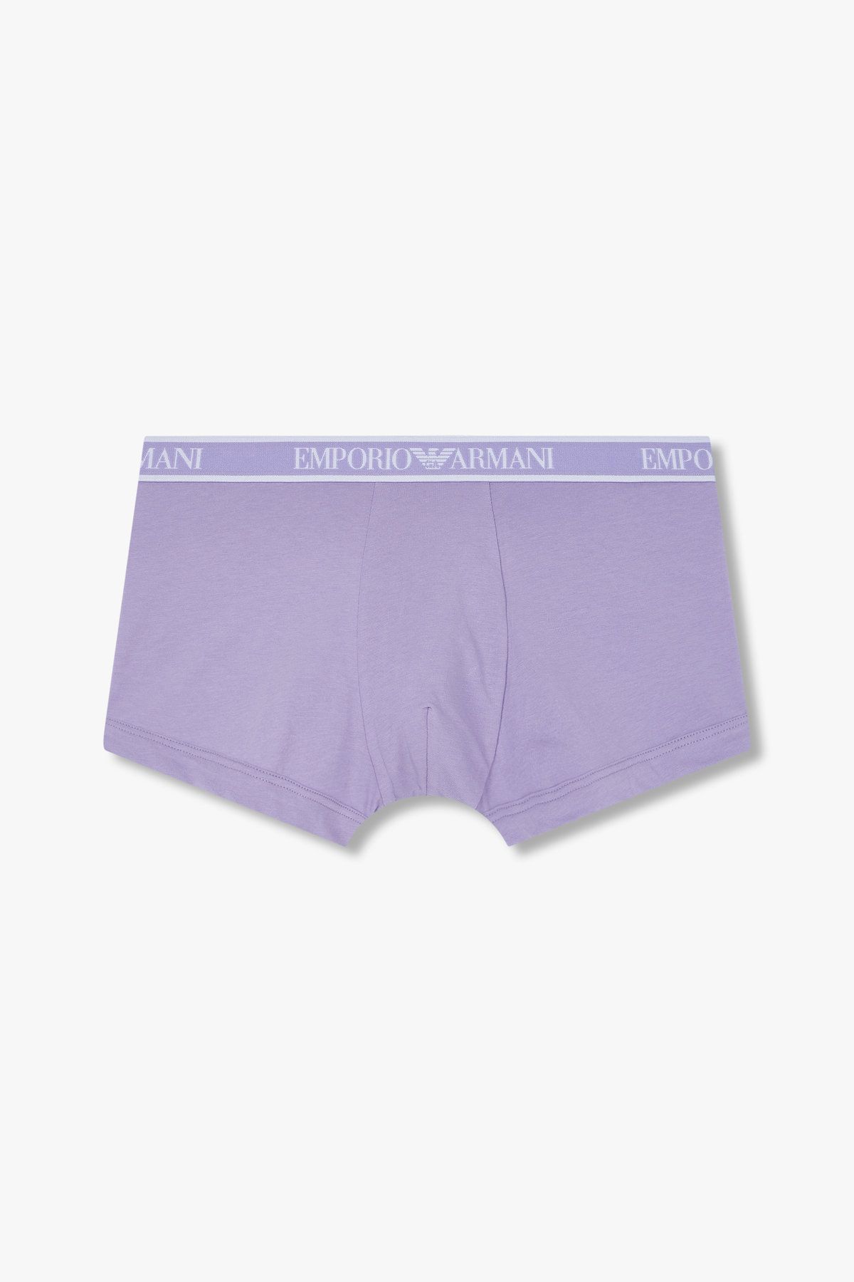 엠포리오 아르마니 언더웨어(EMPORIO ARMANI UNDERWEAR) 남성 프레임 로고 밴딩 코튼 드로즈_바이올렛 0815112309