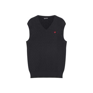 남성 코튼 케이블 니트 베스트 VT077