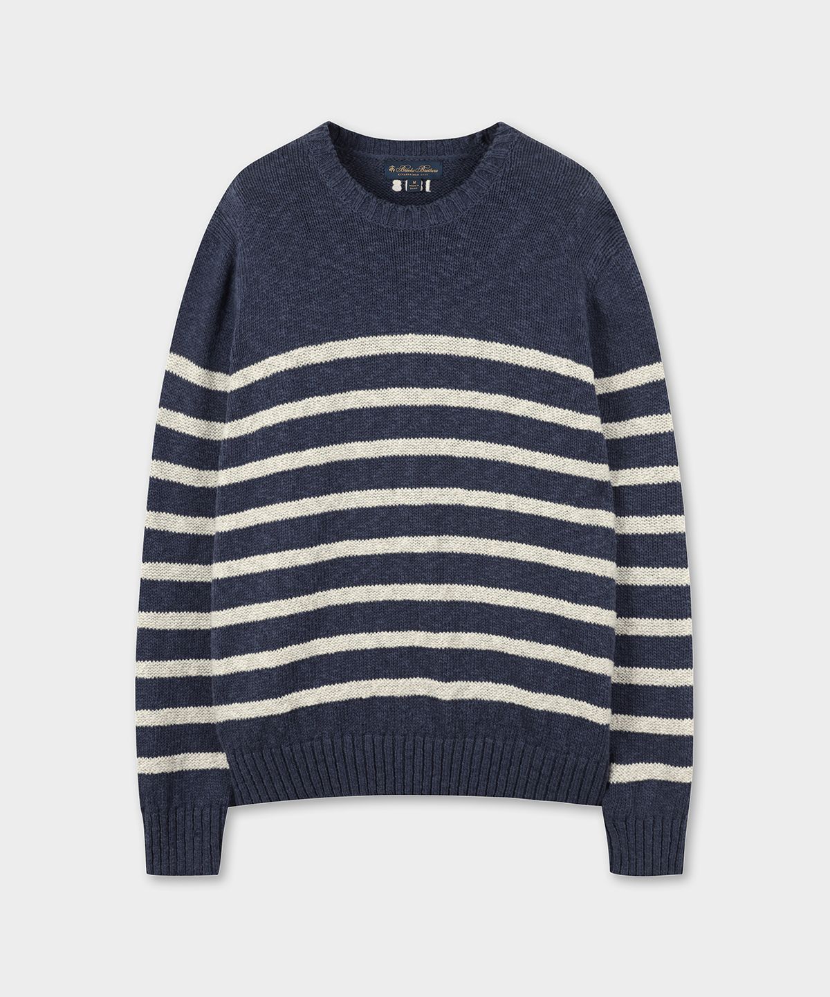 브룩스 브라더스(BROOKS BROTHERS) 마리너 크루넥 스웨터 (네이비) (BBWRMM8851QFS)