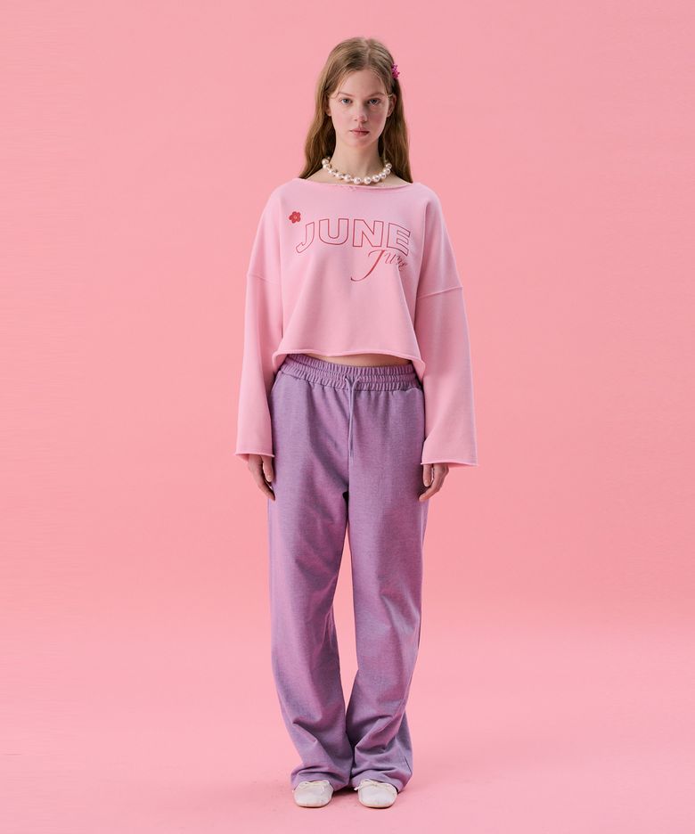 VOL11.Sweat pants_Purple(VOL11.스웨터 팬츠_퍼플)