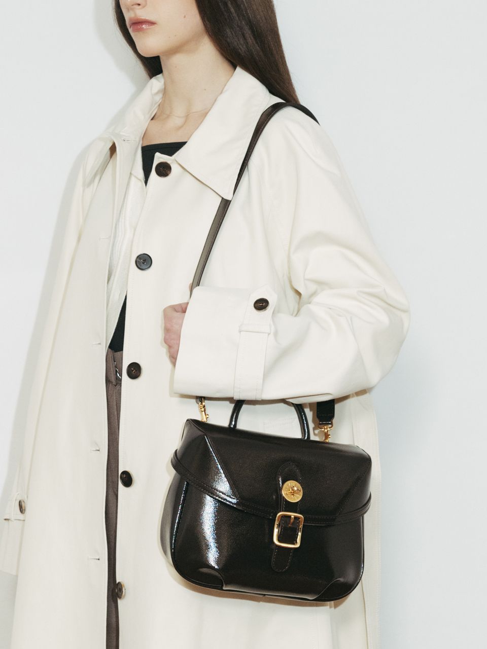 MUSINSA | MONDE MONDE Monde Marron Crossbody Bag