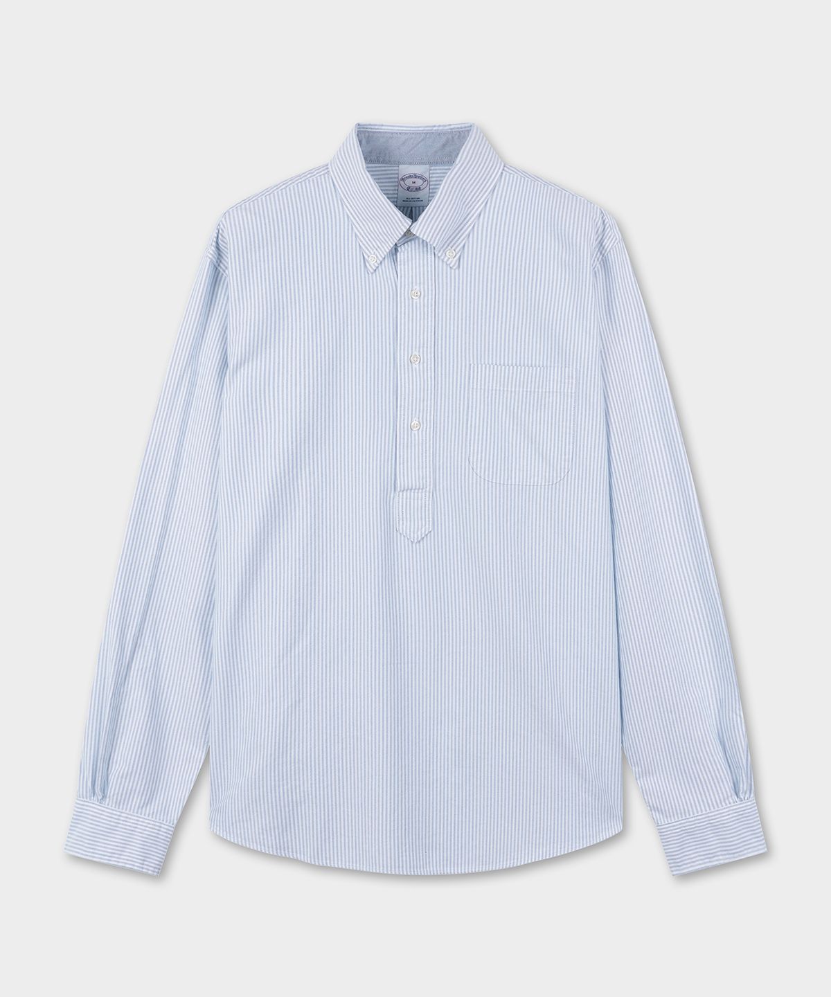 브룩스 브라더스(BROOKS BROTHERS) 프라이데이 옥스포드 팝오버 스포츠셔츠 (블루) (BBTHMM7816MFS)