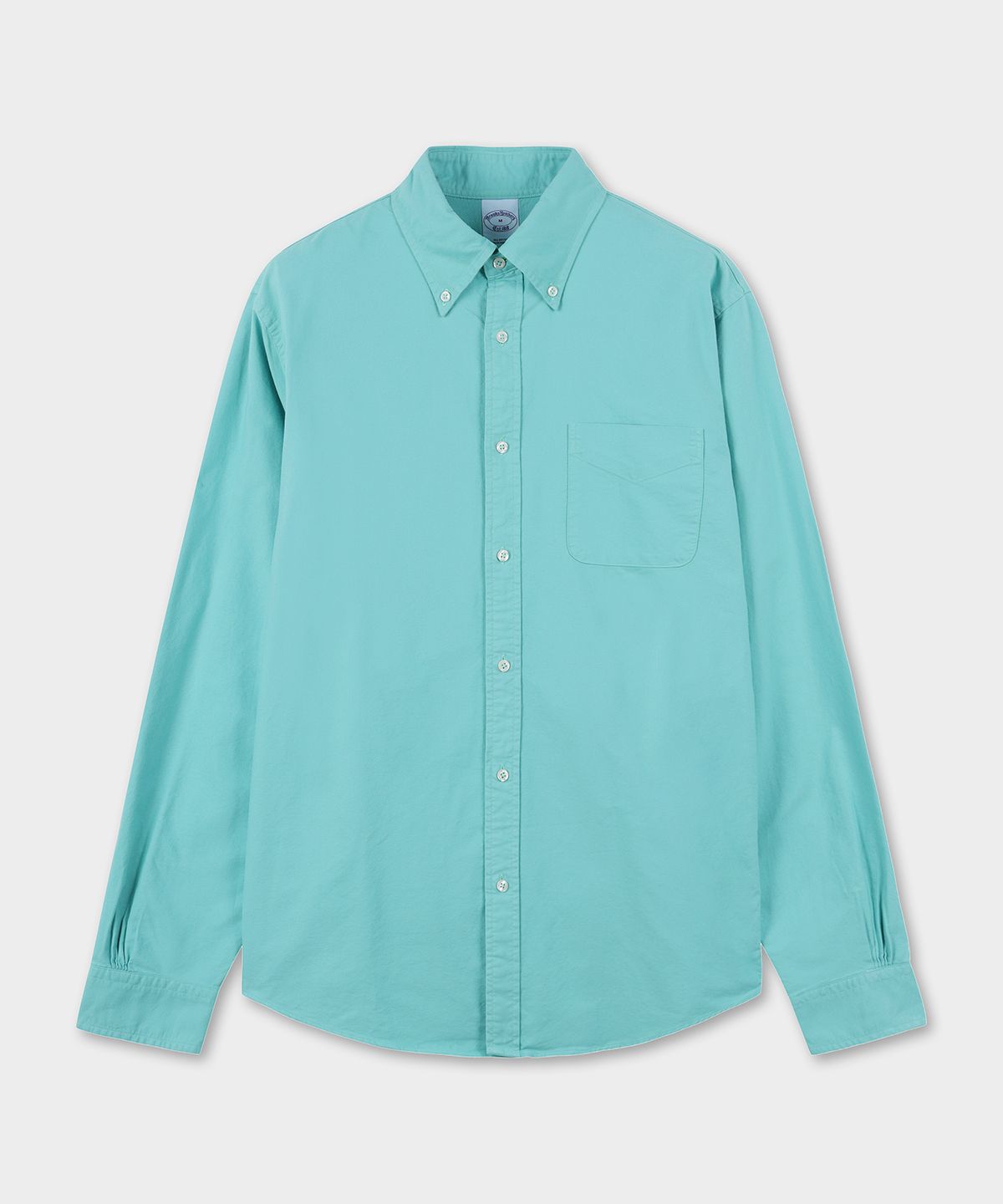 브룩스 브라더스(BROOKS BROTHERS) 프라이데이 옥스포드 가먼트다잉 셔츠 (그린) (BBTHMM7855IFS)