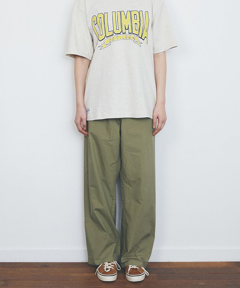 COLUMBIA TRAJAN LABEL ALL ROUND COTTON PANTS 카키