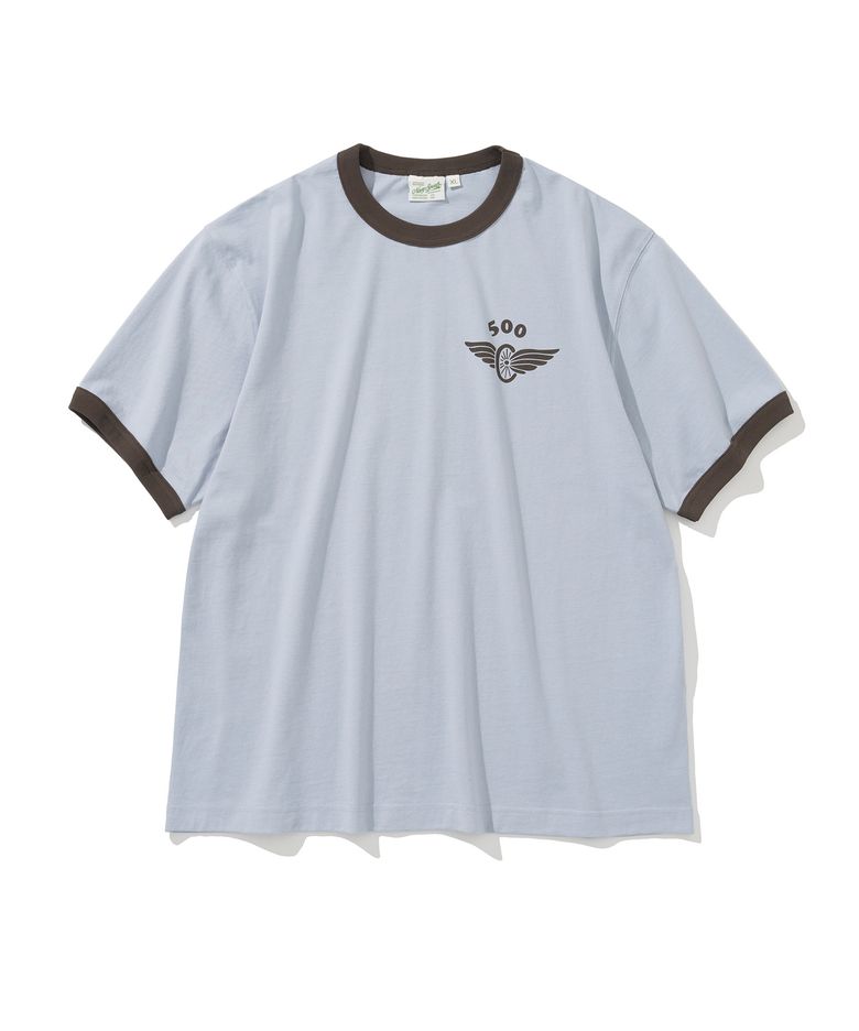 motorcycle s/s tee skyblue