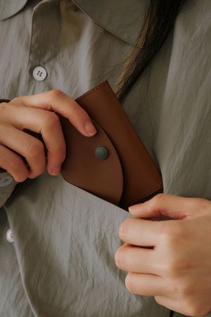 이탈리아 가죽지갑 [4color]