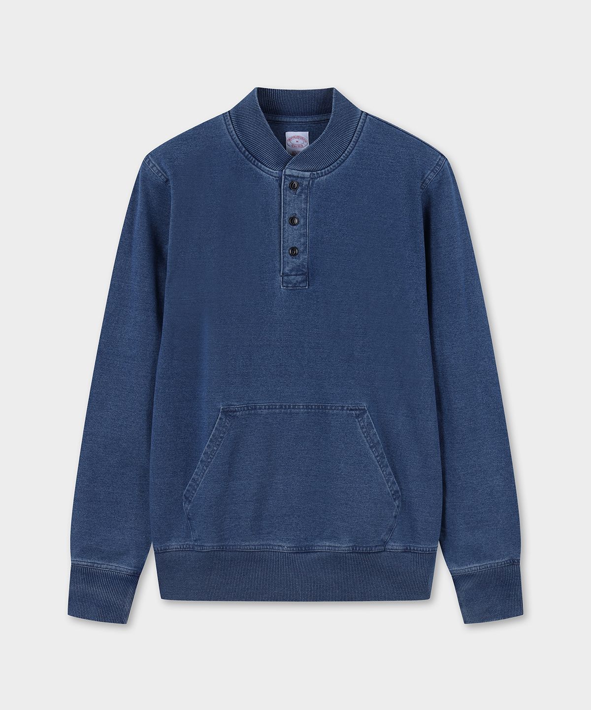 브룩스 브라더스(BROOKS BROTHERS) 베이스볼 칼라 스웻셔츠 (인디고) (BBNPMM7475OFS)
