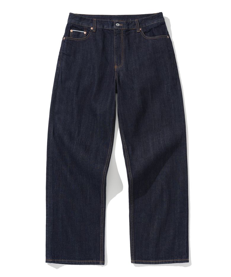 selvedge denim pants 12oz one washed