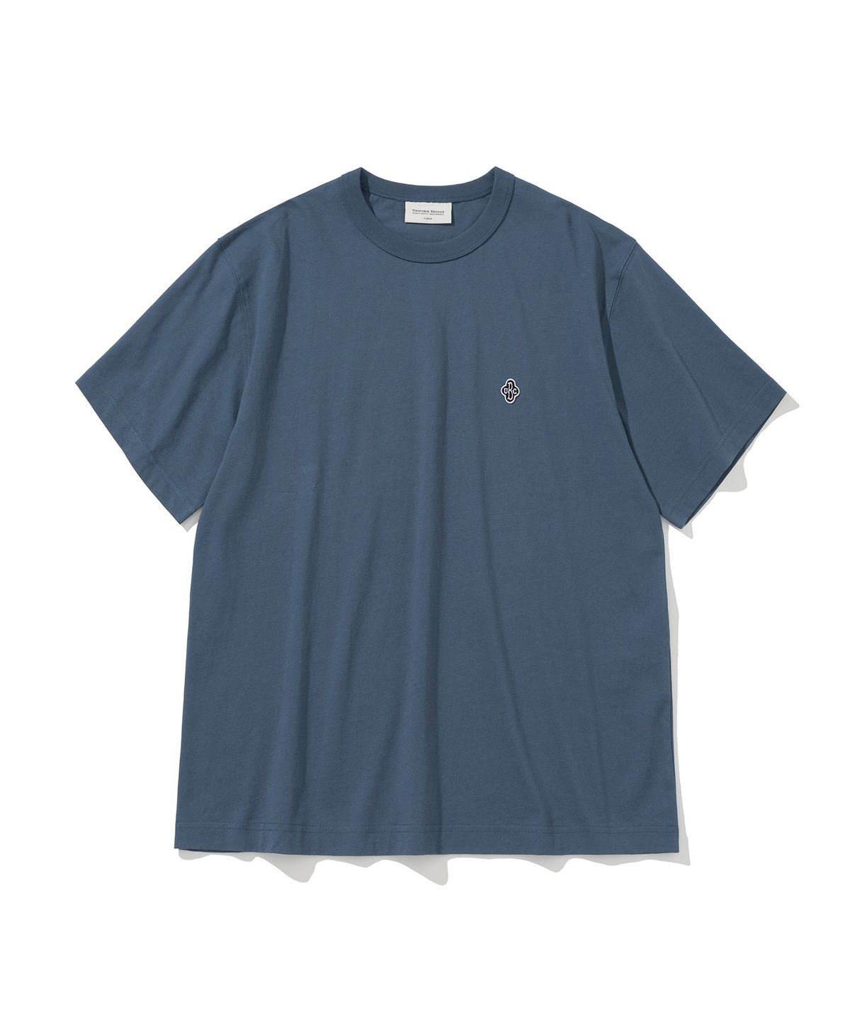 유니폼브릿지(UNIFORM BRIDGE) ubc basic s/s tee blue velvet