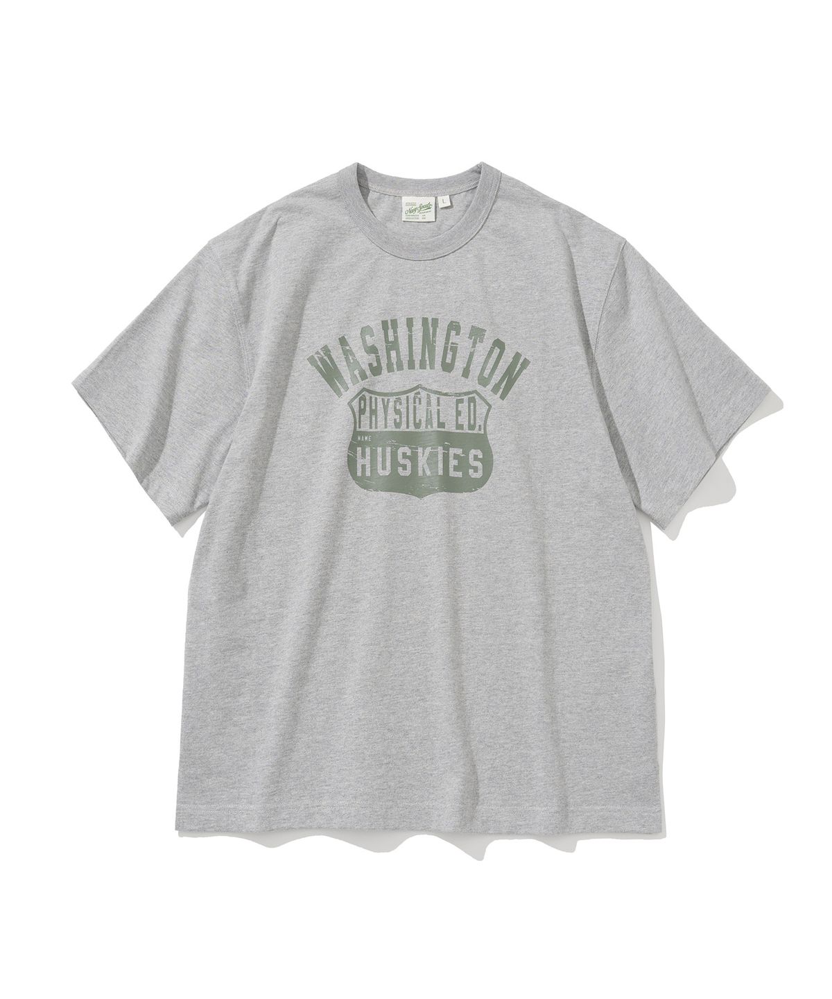 유니폼브릿지(UNIFORM BRIDGE) washington s/s tee 8% melange