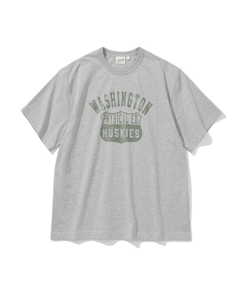 washington s/s tee 8% melange