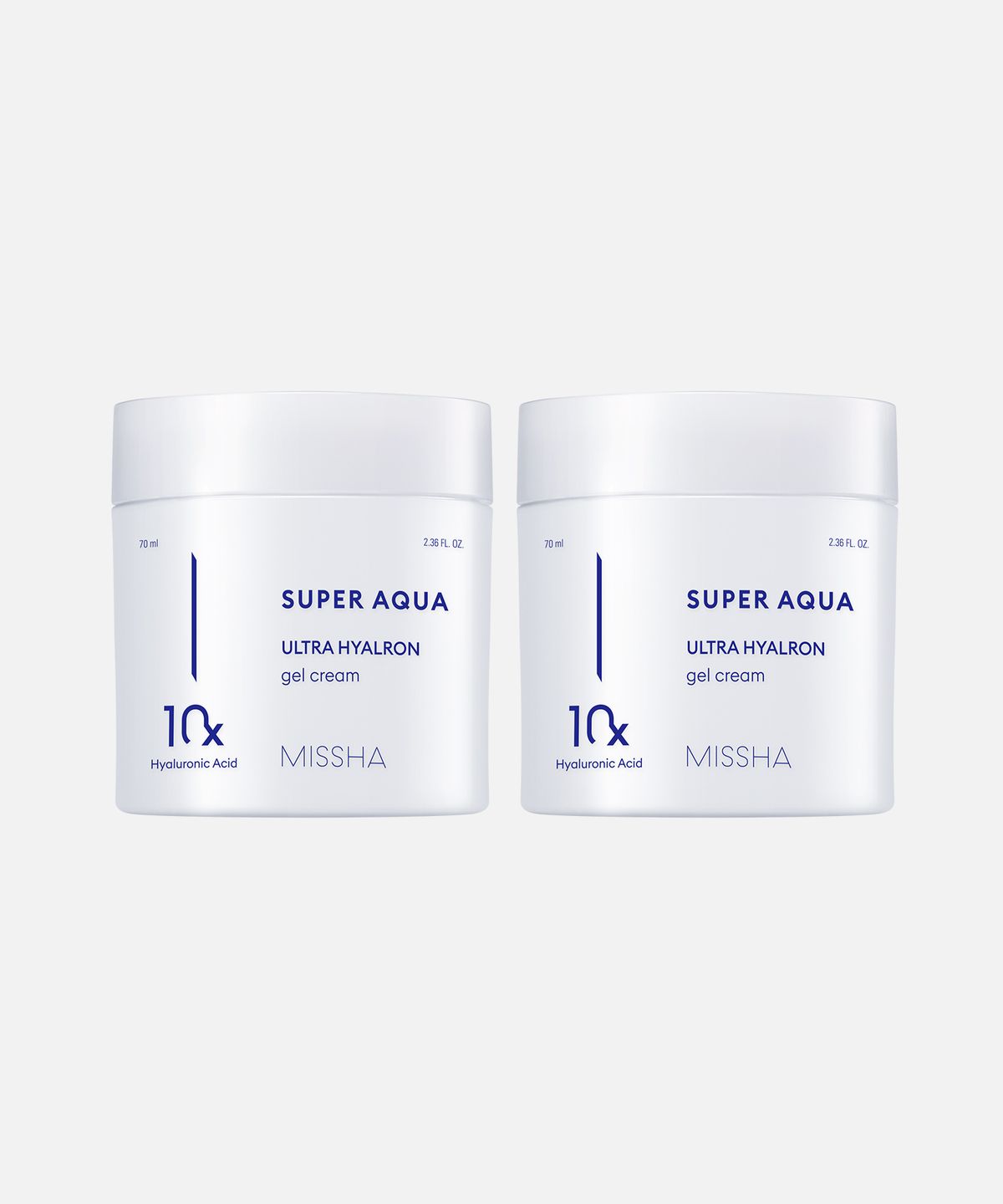 미샤(MISSHA) [2개] 수퍼아쿠아 울트라 히알론 젤크림 70ml (쿨링)