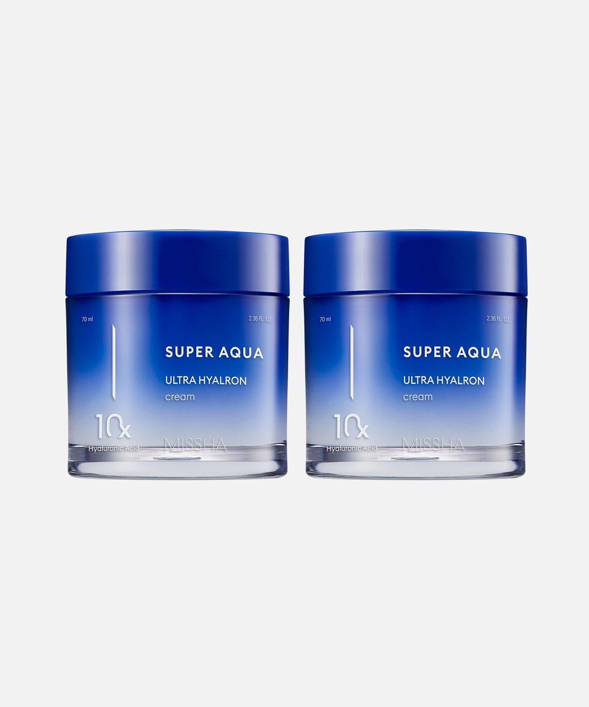 미샤(MISSHA) [2개] 수퍼아쿠아 울트라 히알론 크림 70ml (+마스크팩 증정)