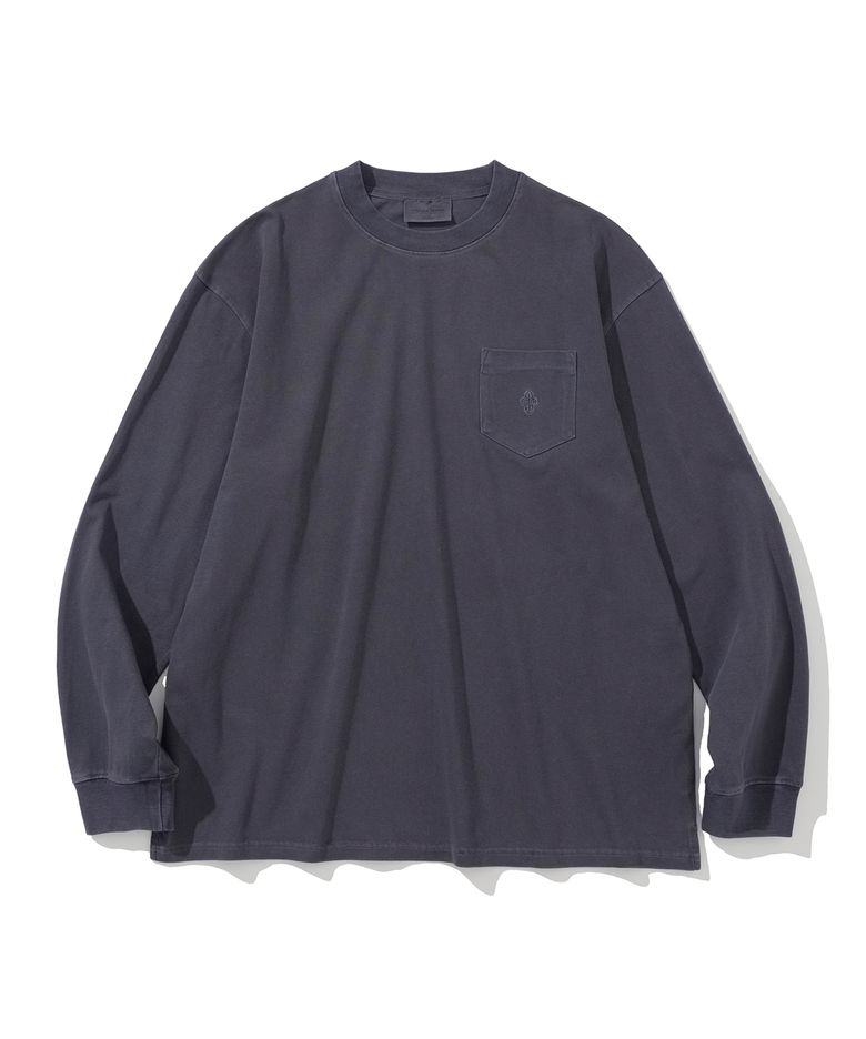 ubc pigment l/s tee navy