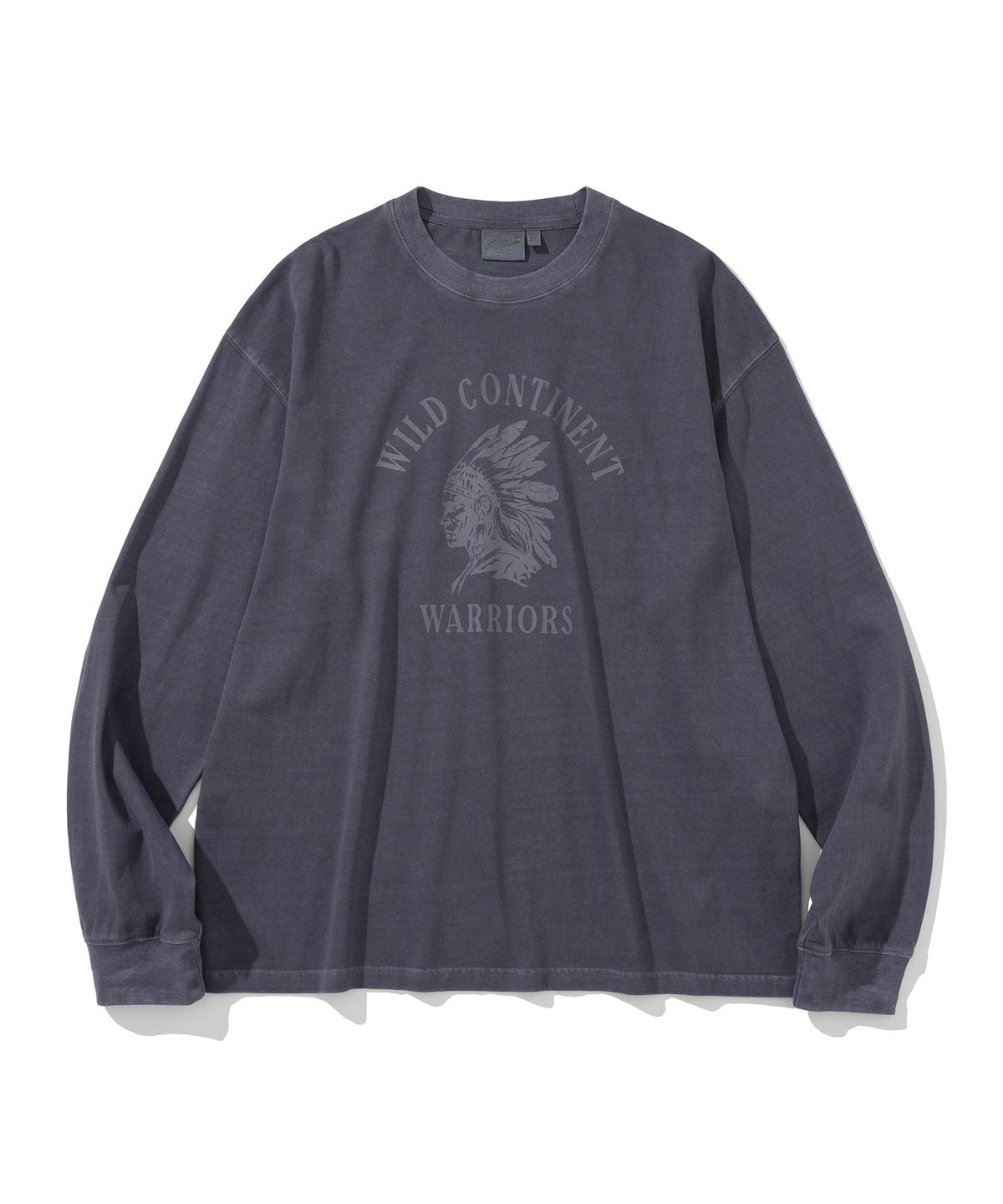유니폼브릿지(UNIFORM BRIDGE) wild continent warriors l/s tee pigment navy