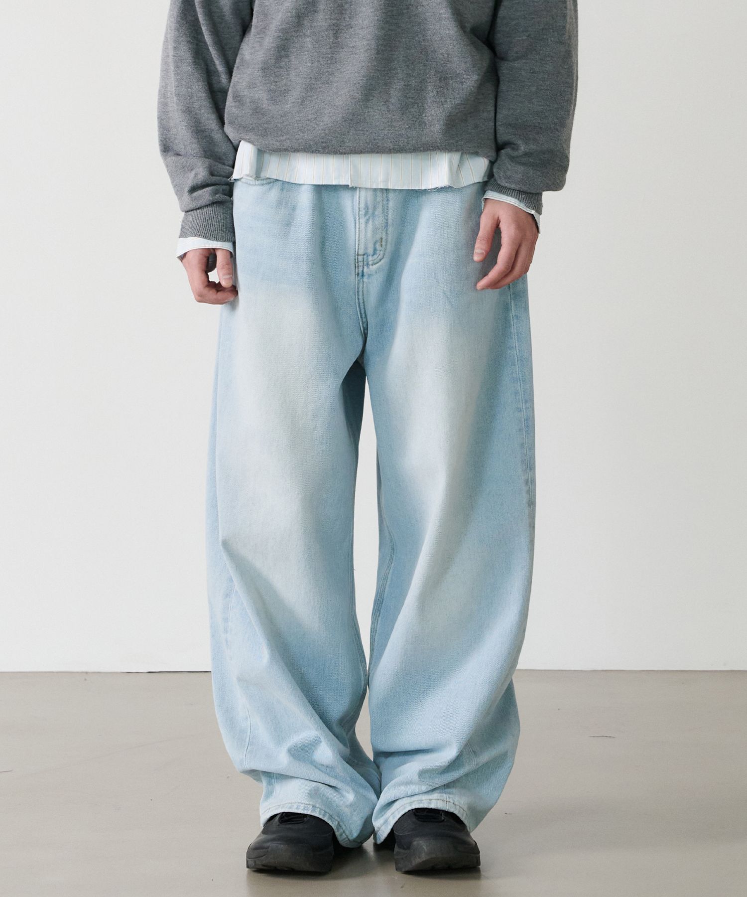 POLAR SKATE CO. ライトブルーデニムパンツ POLAR Polar Skate Co 