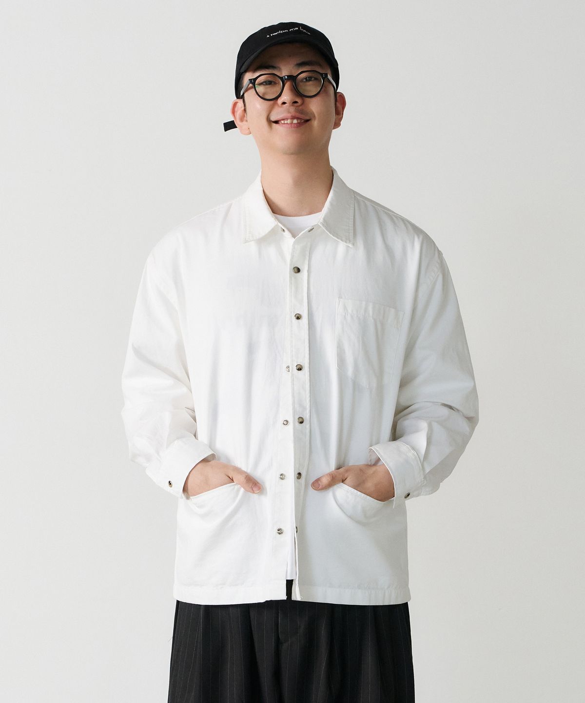노운(NOUN) cook shirts (white)