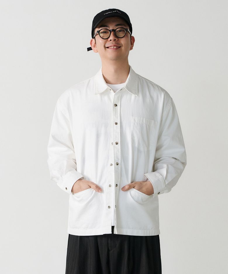 [요리사 간귀 콜라보] cook shirts (white)