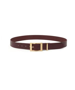 oil pull-up leather belt