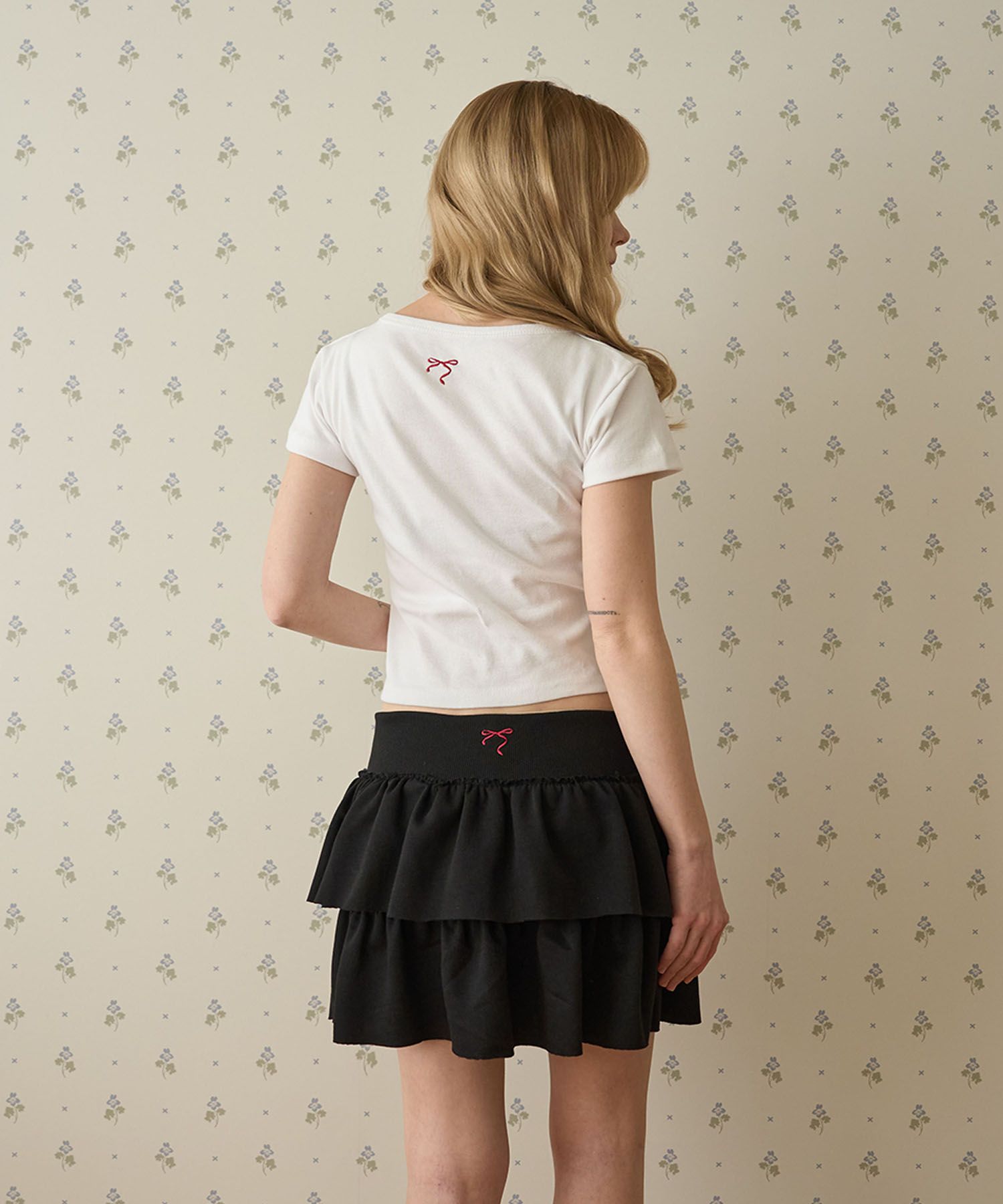 スカート CANCAN FRILL MINI SKIRT CRANK】CANCAN FRILL MINI SKIRT | OUR BRAND,CRANK | PRESSING