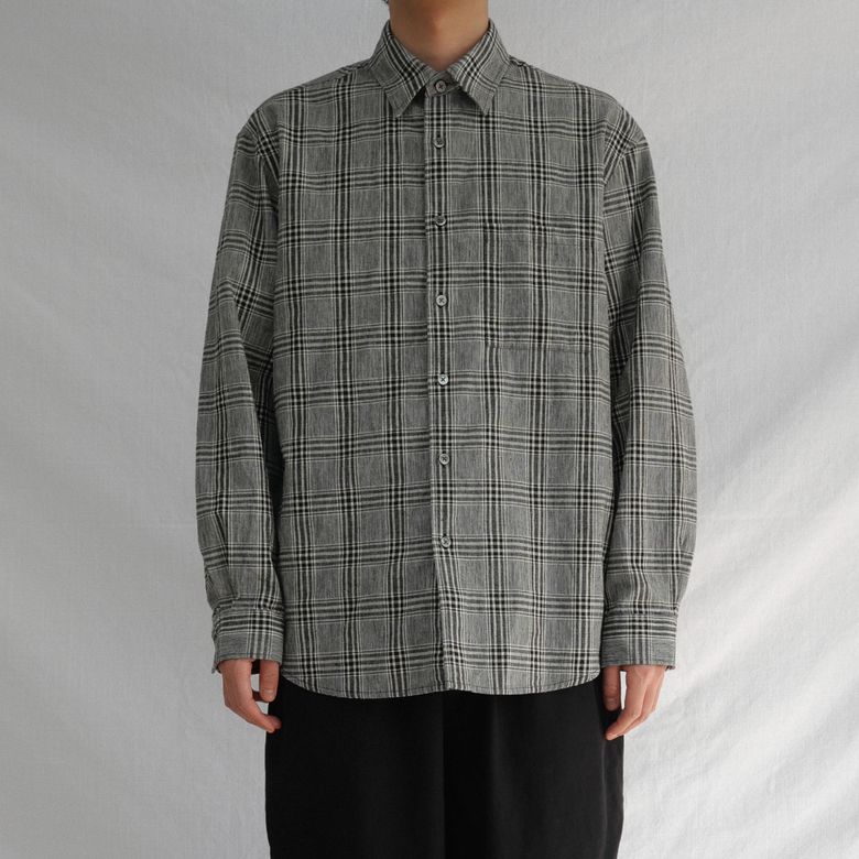 Souvenir Shirt(Grey Check)