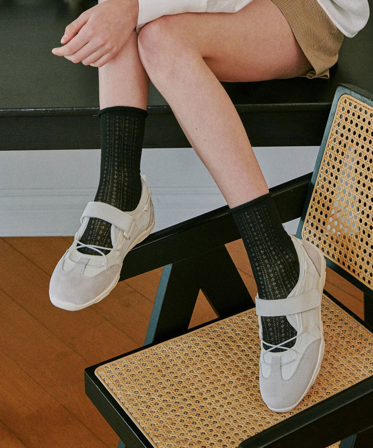 프리플라(FRI FLA) ljh1030 string velcro sneakers _ 2colors