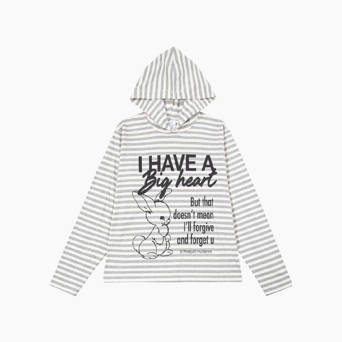 모스키토 머더러스(MOSQUITO MURDERERS) I HAVE A big heart HOODED L/S