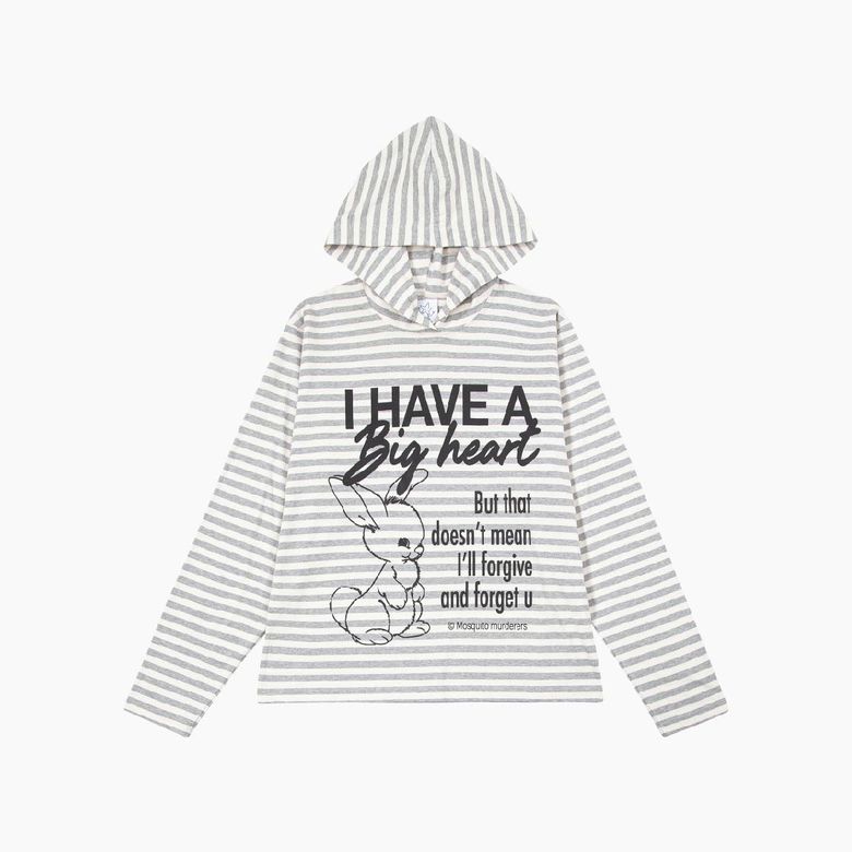 I HAVE A big heart HOODED L/S
