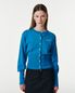 ESSENTIAL LOGO KNIT CARDIGAN [BLUE]