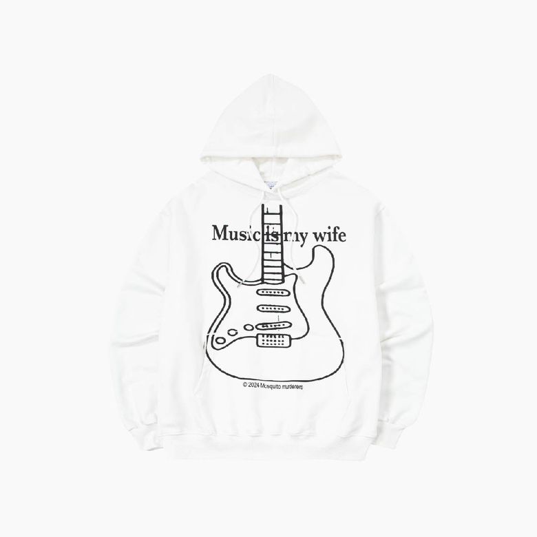 Music is my wife HOODIE