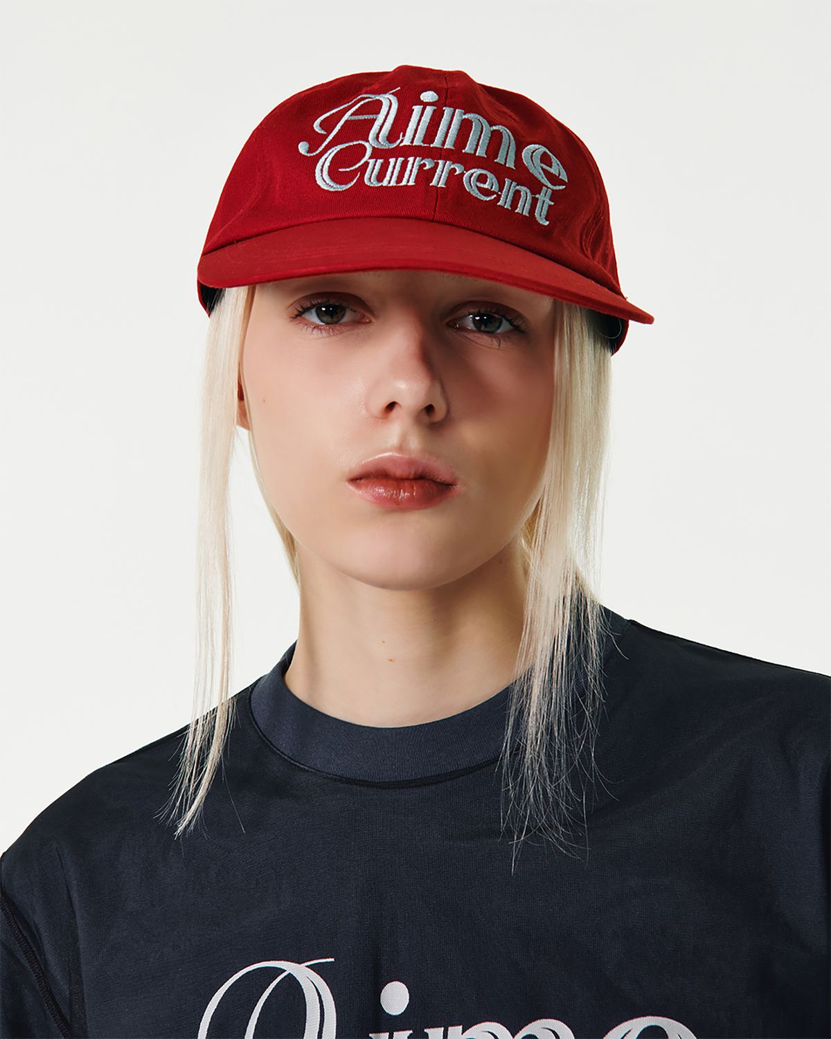 커렌트(CURRENT) AIME CURRENT BALL CAP [RED]