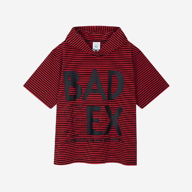 BAD SEX HOODED T-SHIRT