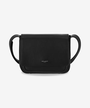 스몰 시그니처 로고 숄더백 - 블랙 / 819627AAD491000