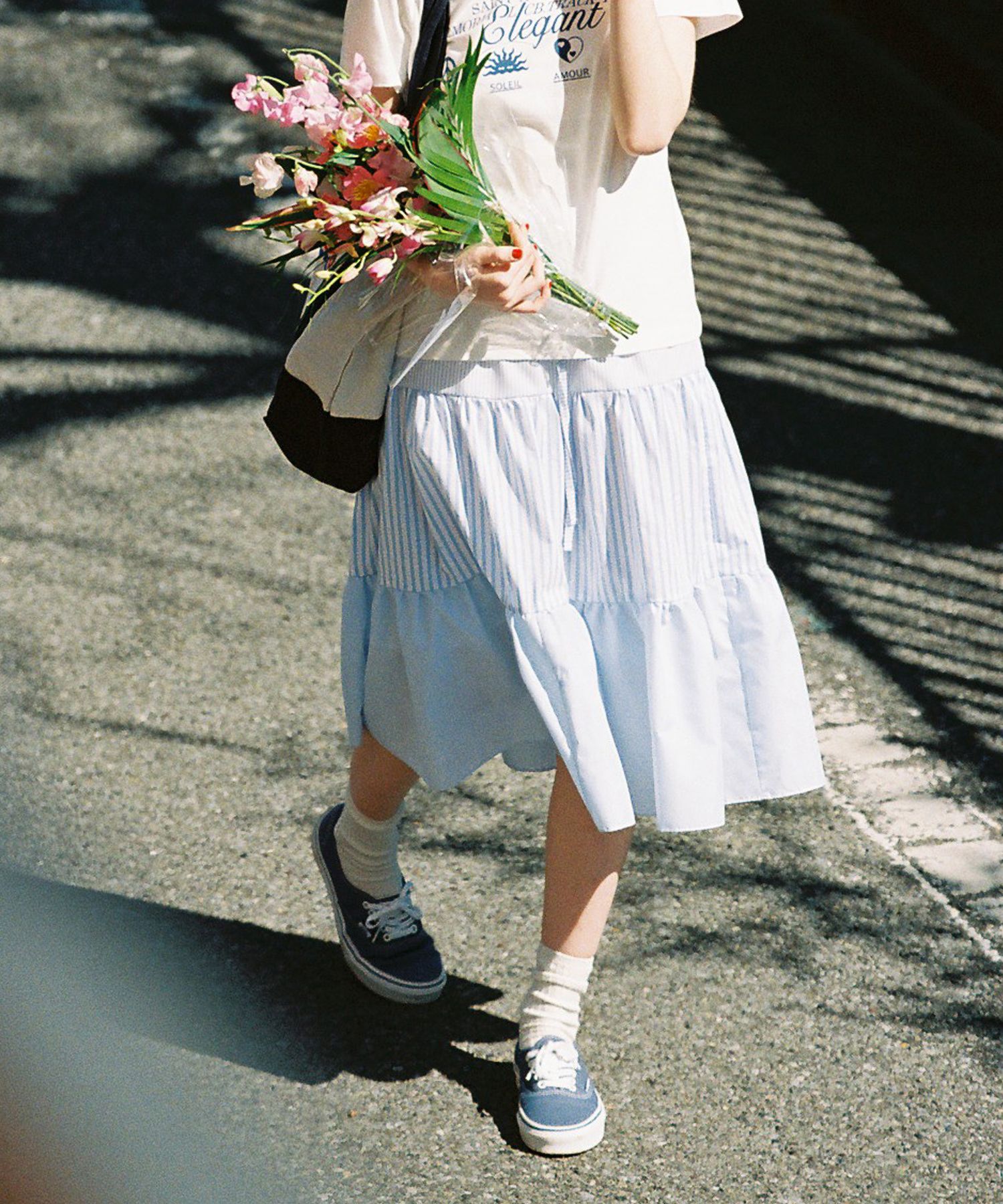 CONICHIWA BONJOUR ■ Butterfly shirring skirt MUSINSA | CONICHIWA BONJOUR Butterfly shirring skirt (multi