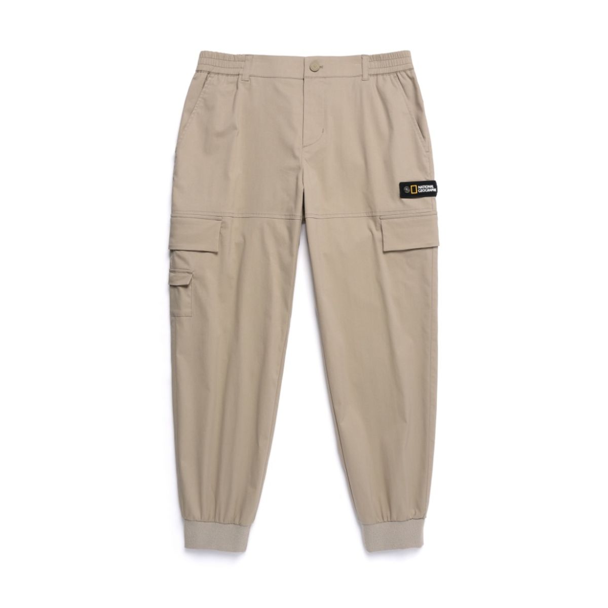 내셔널지오그래픽(NATIONALGEOGRAPHIC) N252MPT020 미니 포켓 카고 조거 팬츠 SAND BEIGE