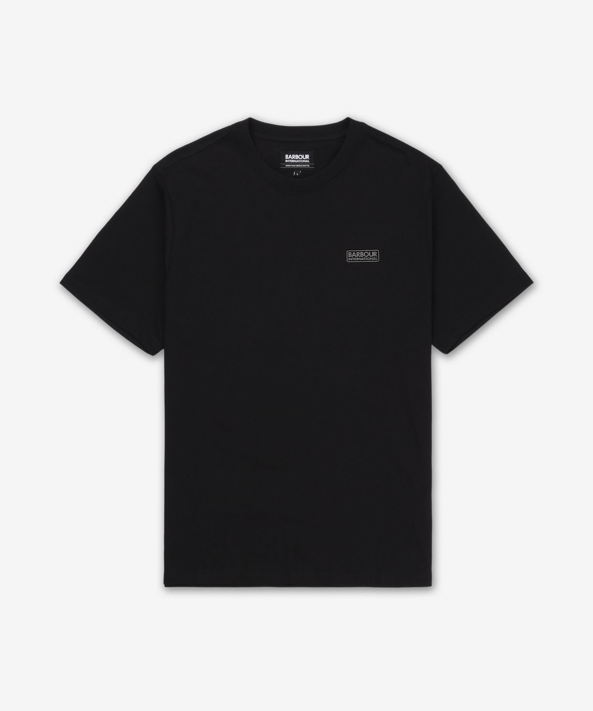 바버(BARBOUR) 인터내셔널 스몰 로고 반소매 티셔츠 - 블랙:퓨터 / MTS0141BK71