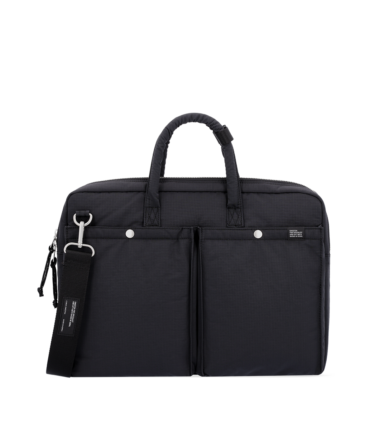 스위치(SWEETCH) CITY BOYS SLIM BRIEFCASE 001 Dawn Black