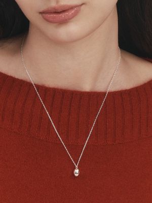 pebble long necklace