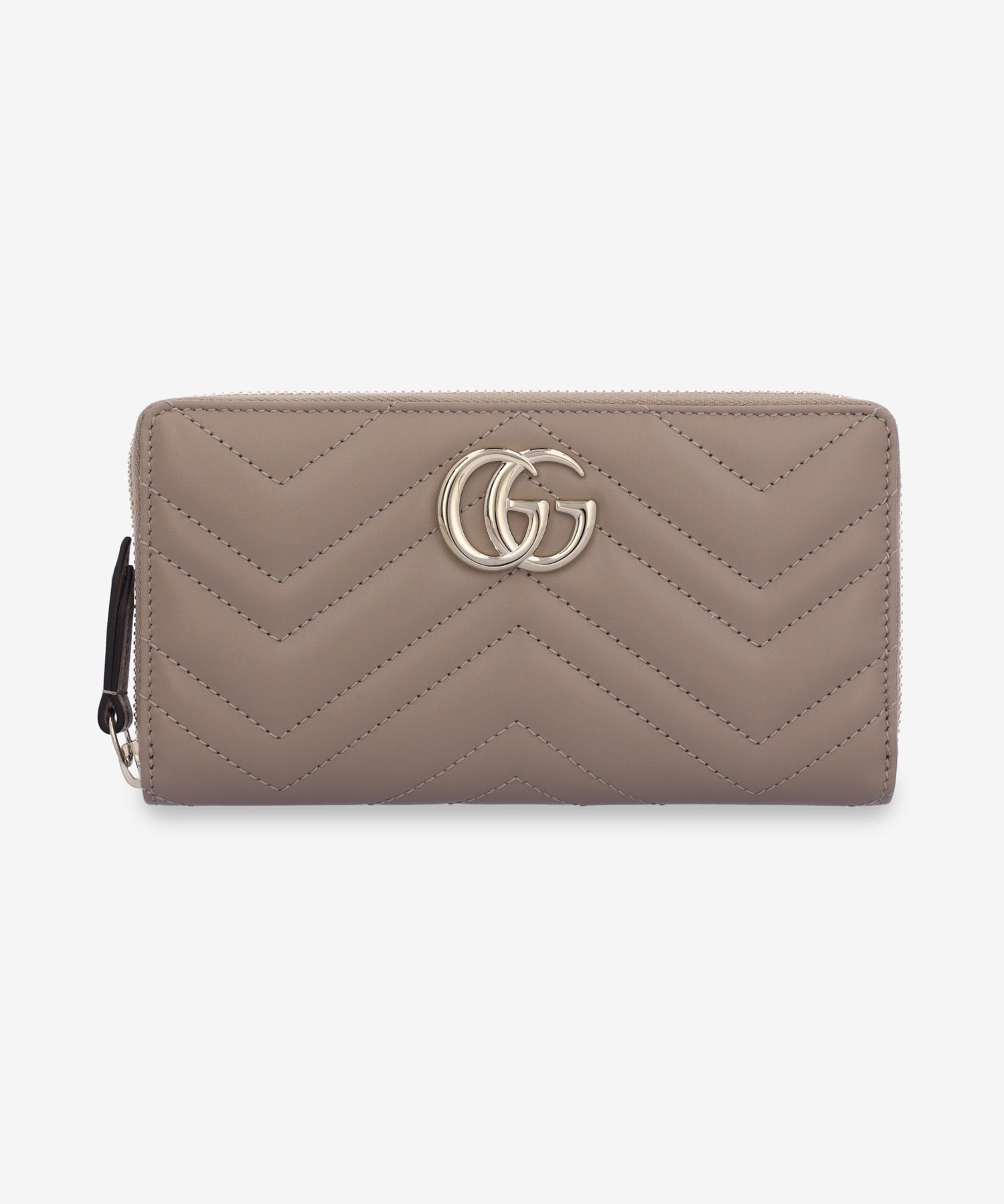 ★GUCCI★ GG Marmont Matelasse Long Wallet Top 443123DTDHD15 Gucci 443123 Long Wallet Round Zipper GG Marmont Logo Denim
