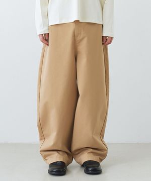 클래식 빅 배기 치노 팬츠 (베이지)