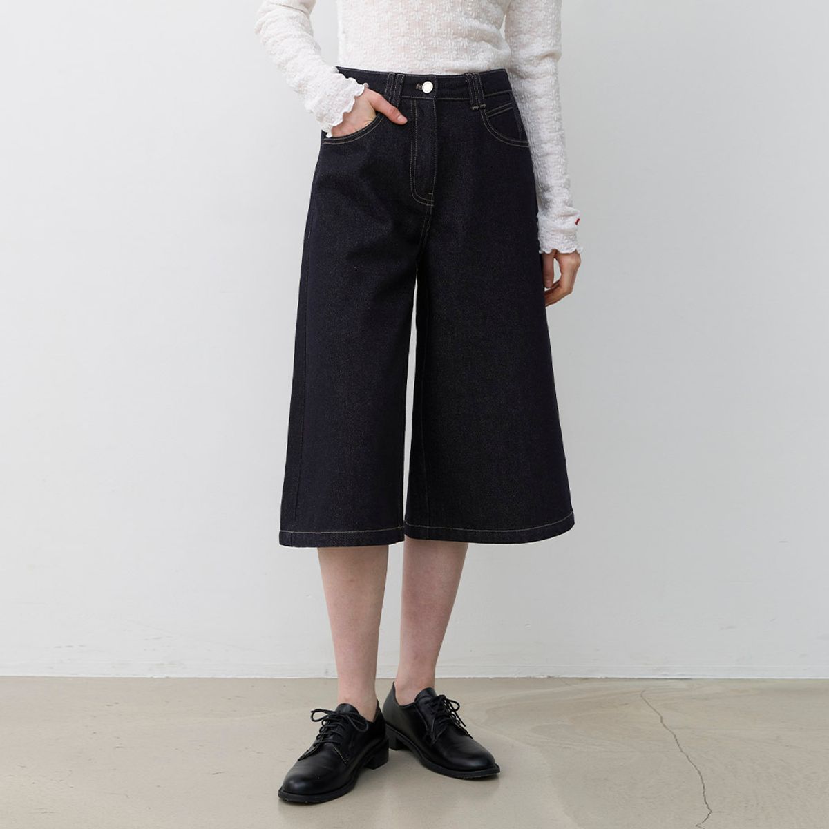 아틀리에 나인(ATELIER NAIN) BELLA BERMUDA DENIM PANTS(PT-5616)