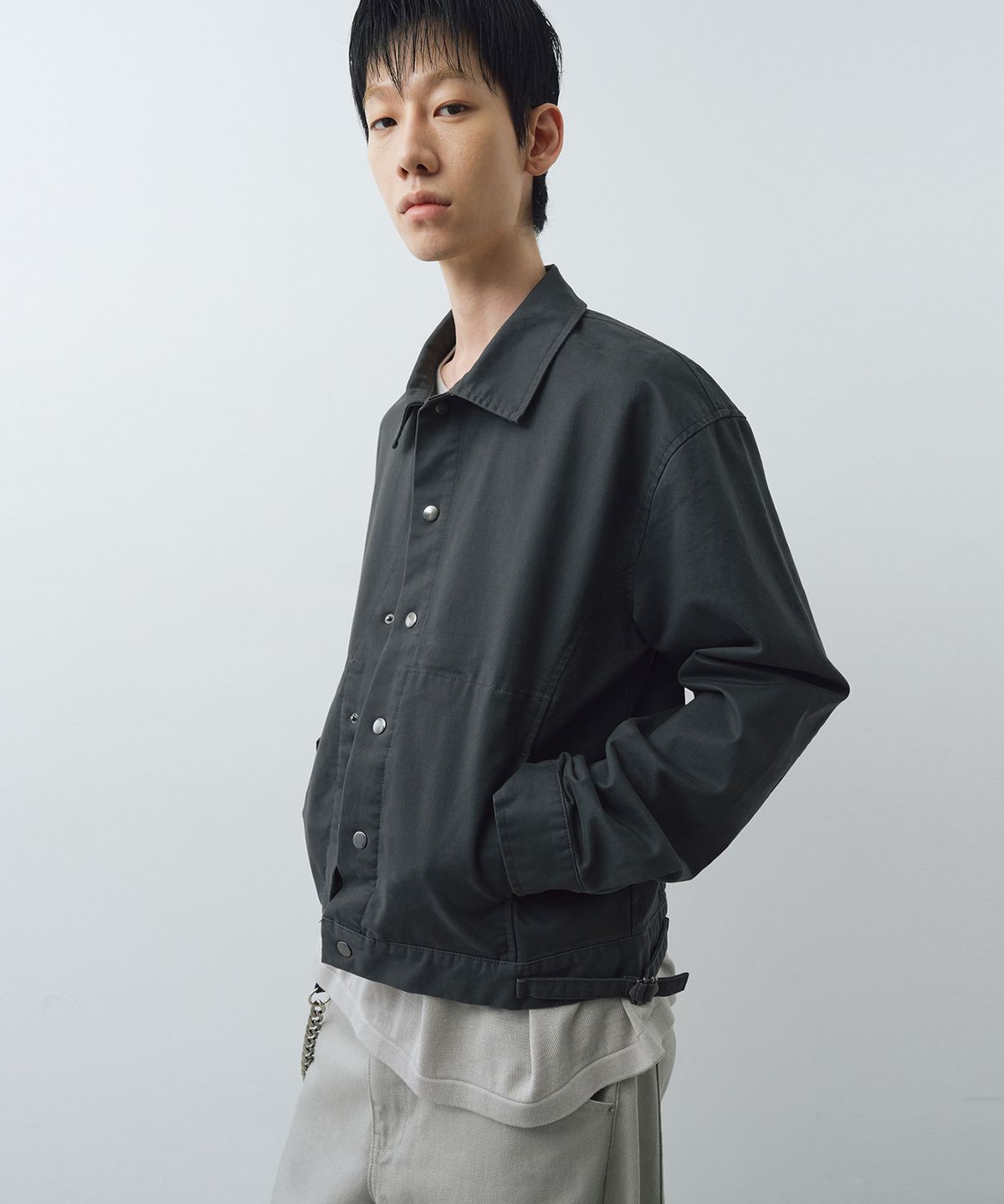 빅유니온(BIG UNION) 몰스킨 코치 자켓 (그레이)