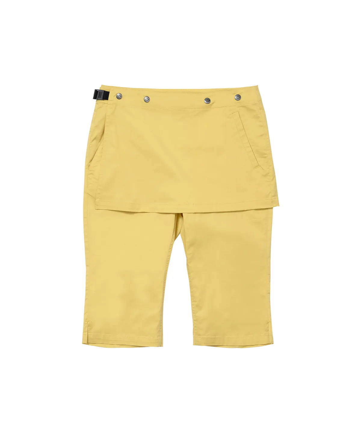 웰빙익스프레스(WELLBEING EXPRESS) Layered Capri Pants Yellow