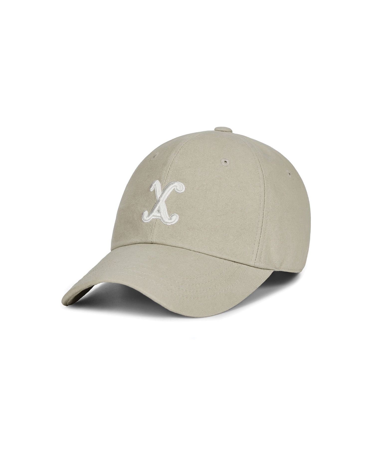 ■VARZAR■ VA Curved 3D Logo Ball Cap Beige varzar1605 MUSINSA | VARZAR VA Curved 3D Logo Ball Cap Beige